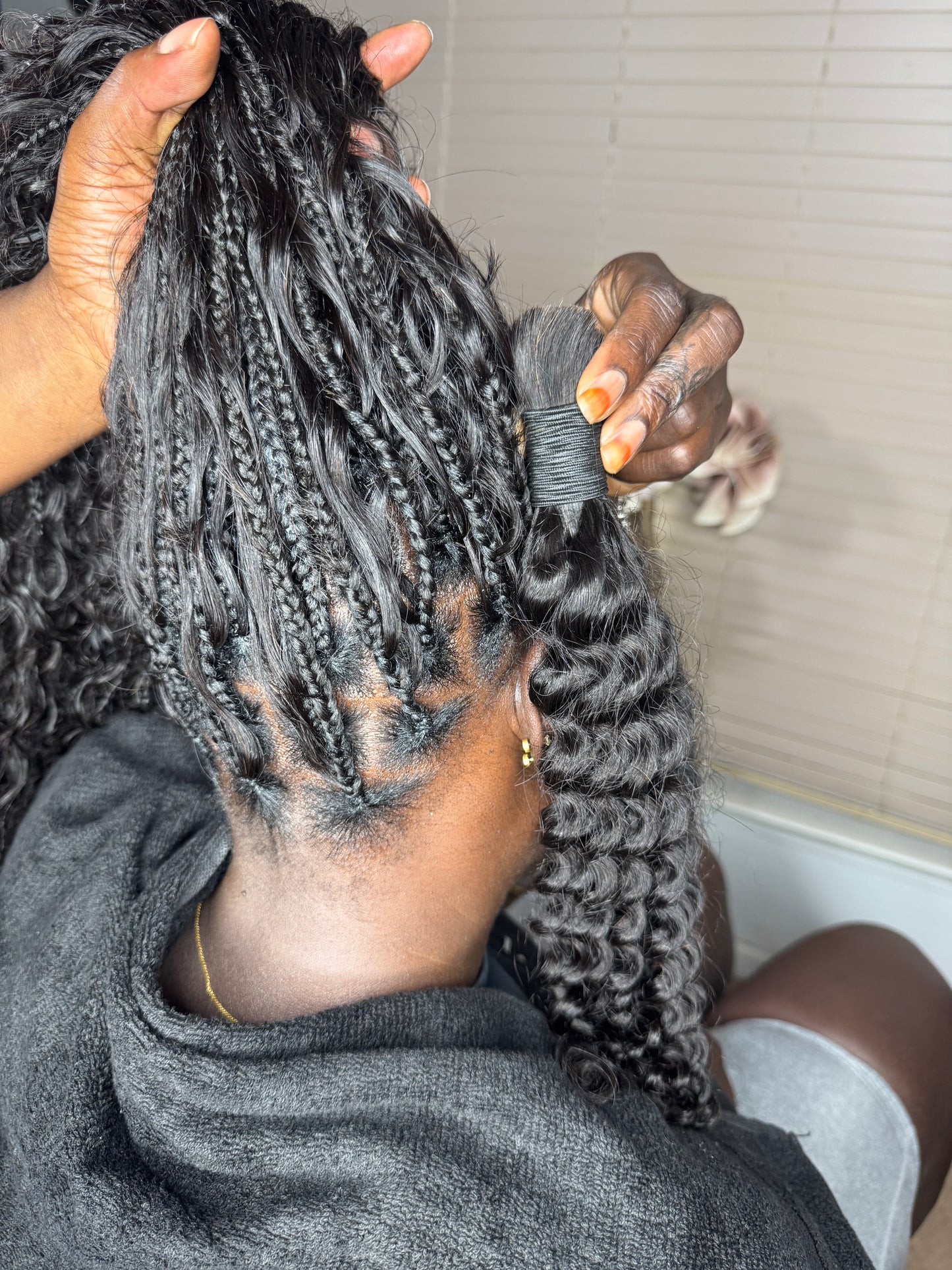 Virgin Loose Deep Curly Bulk (Human Hair)