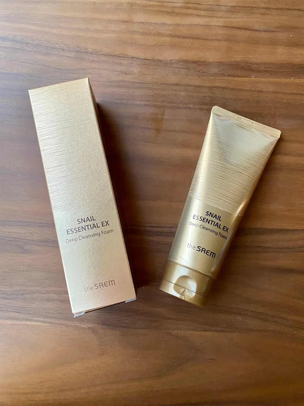Snail Essential Ex Deep Cleansing Foam