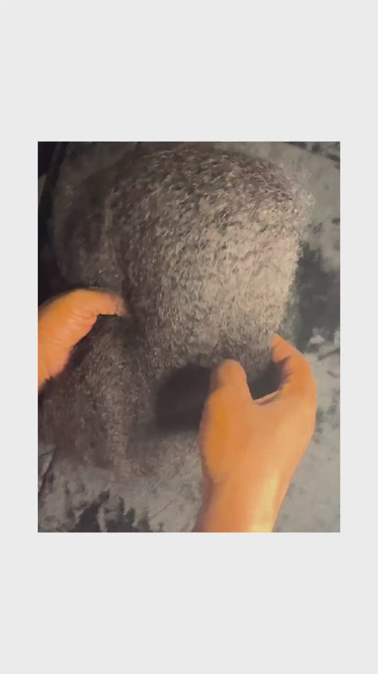 Afro Kinky Curl Pre Stretched Hair